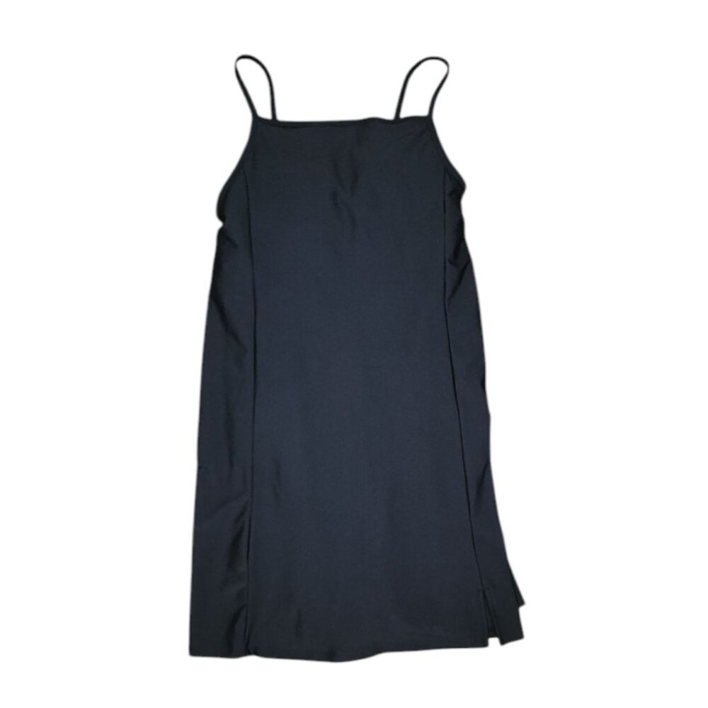 Old Navy Dress Womens Size XS Solid All‎ Black Go Dry Active Powersoft w Shorts